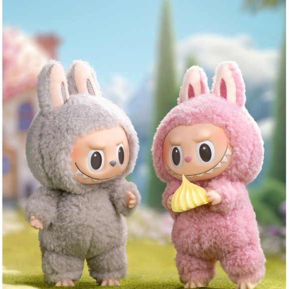 AUTHENTIC POP MART THE MONSTER EXCITING MACARON LABUBU VINYL FACE - Picture 12 of 13